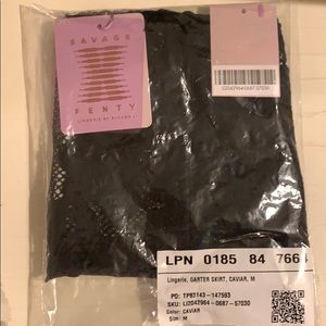 Savage x Fenty garter skirt